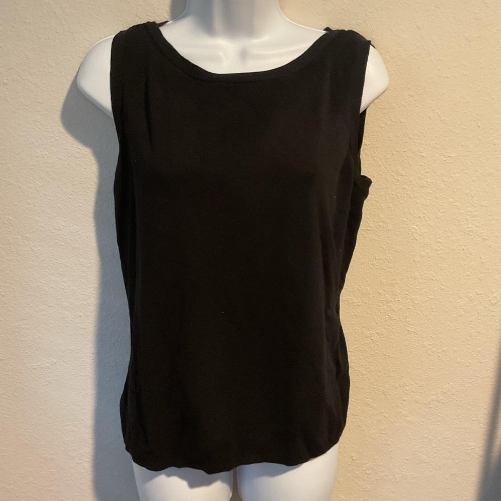 Black Sleeveless XL Dressbarn shirt